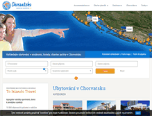 Tablet Screenshot of chorvatsko-ubytovani-apartman.cz